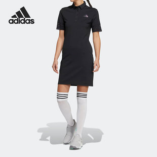 Adidas/阿迪达斯官方正品夏季女子高尔夫运动连衣裙套装HA0223