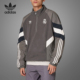 Adidas/阿迪达斯官方正品三叶草男士拼接抓绒足球运动卫衣IM7464