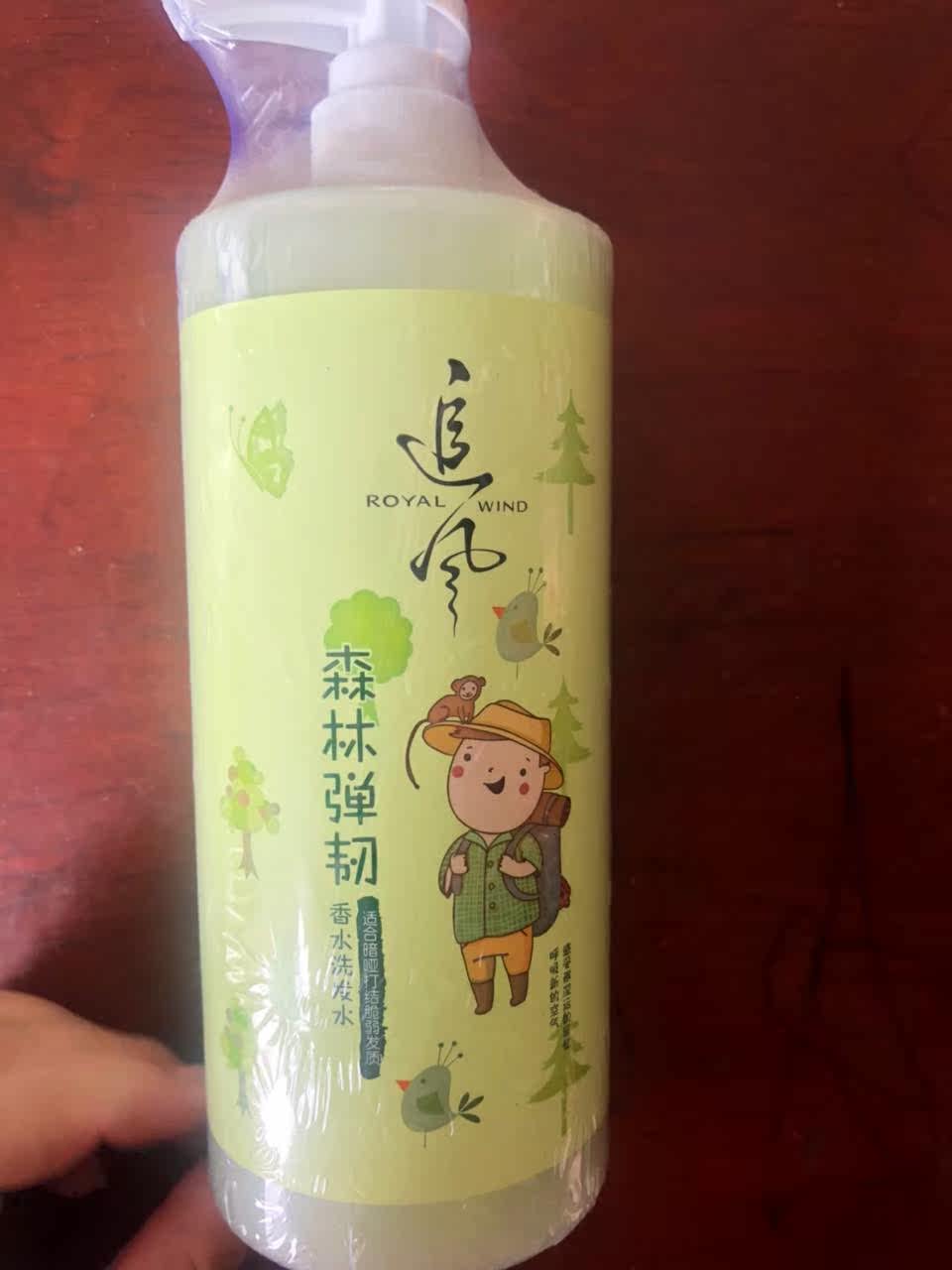 霸王追风香水洗发水480ml无硅油森林弹韧针对暗哑打结脆弱发质