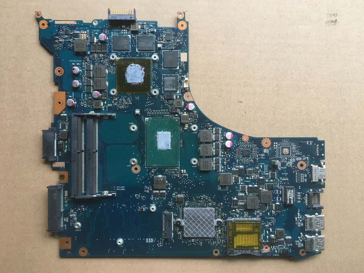 华硕gl552vw zx50vw fx-pro 笔记本坏主板 有故障 看描述