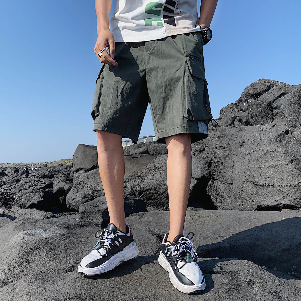 休闲运动裤男短包邮