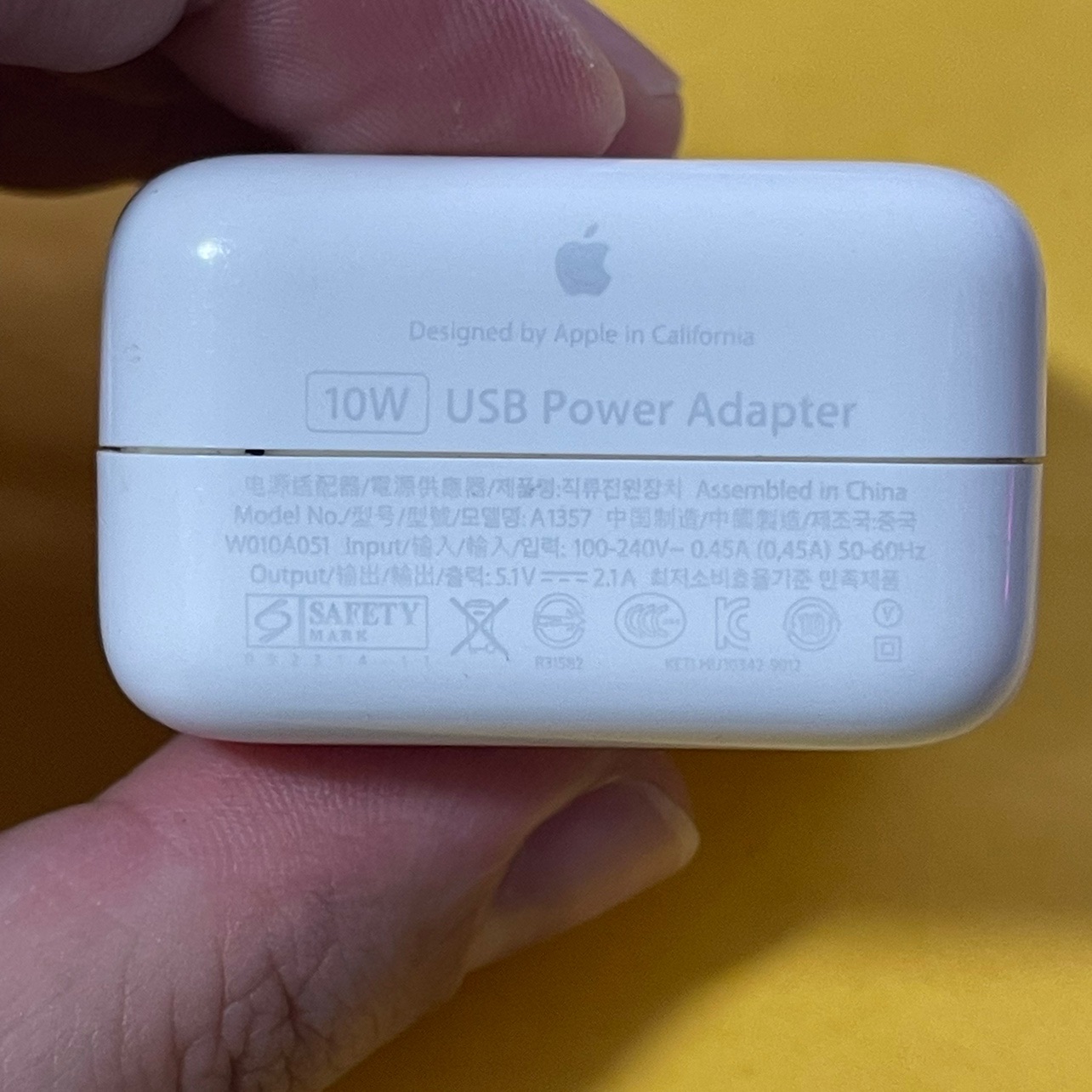 苹果10w平板电脑充电器ipad air数据线12w充电器苹果充电头二手