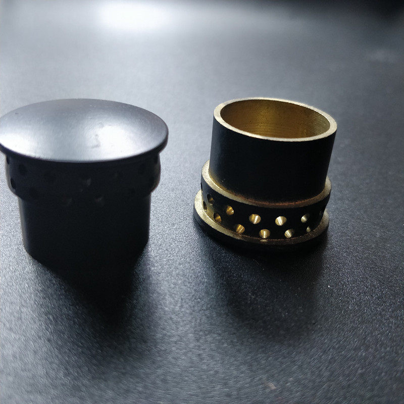 嵌入式煤气天然气灶具分火器纯铜小中心火盖内火芯小火帽通用配件