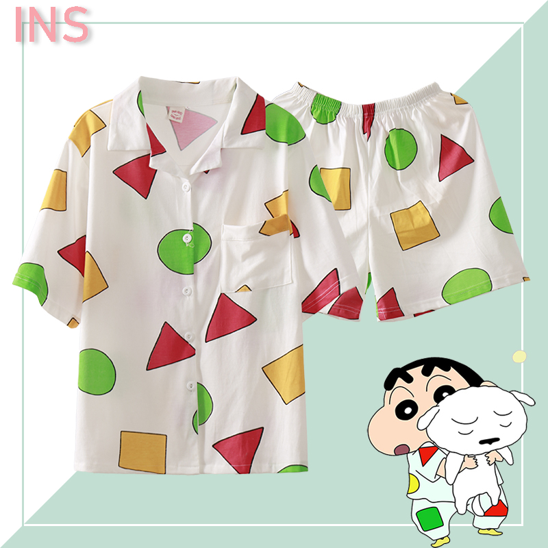 蜡笔小新同款睡衣