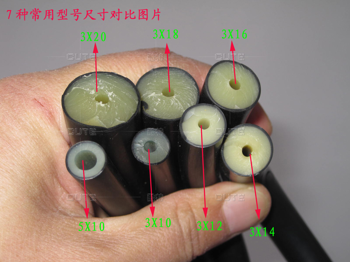 进口健身拉力射鱼枪橡胶管皮筋黑色乳胶管条高弹力耐用拉力绳减肥