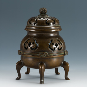 纯铜铜香炉五价格