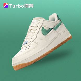 Nike Air Force 1 断钩蓝绿鸳鸯空军一号女子低帮板鞋 BV0740-100