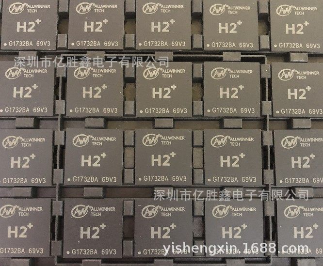 allwinner全志h2fbga347四核智能机顶盒cpu处理器芯片现货