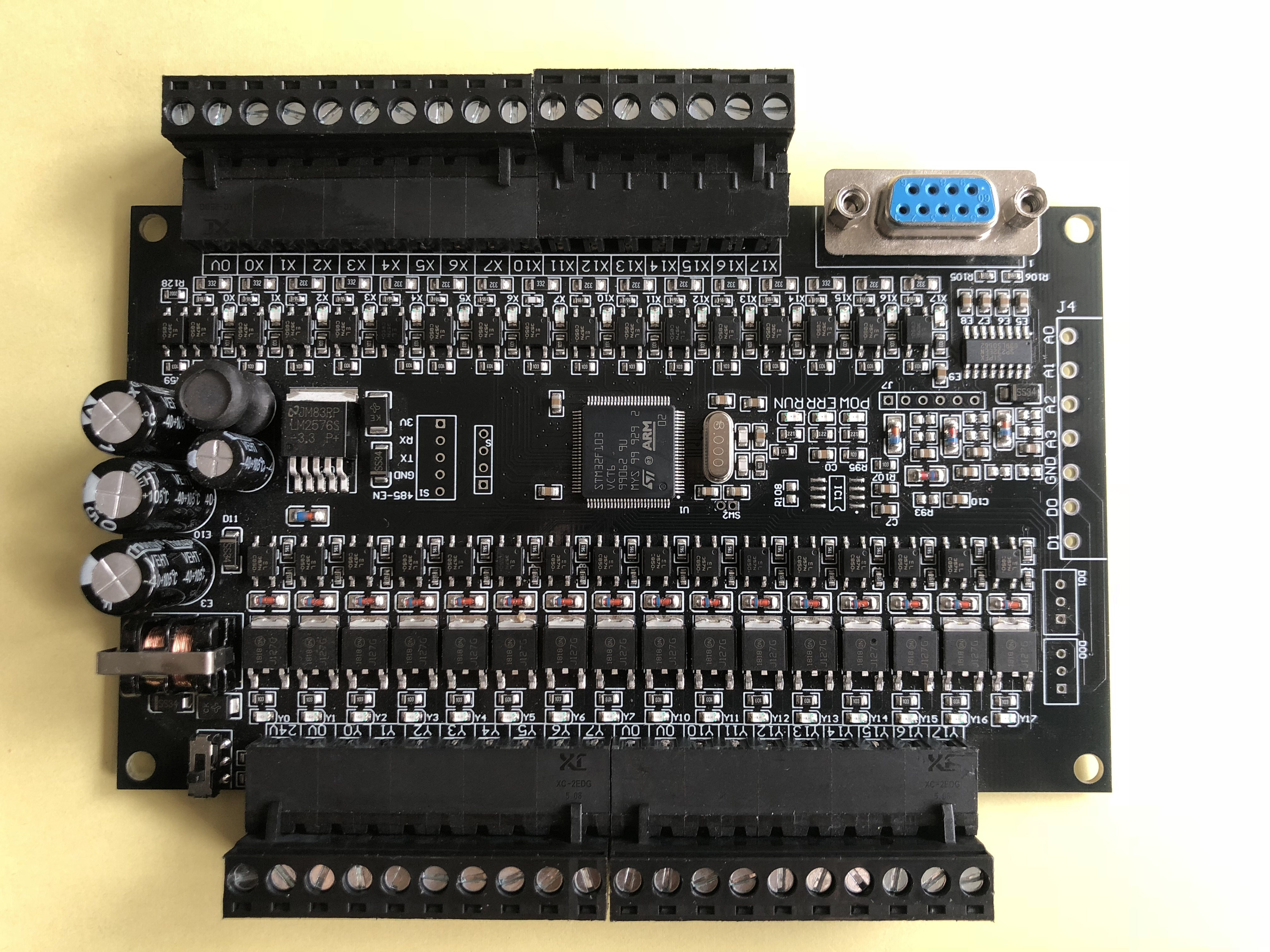 国产plc工控板可编程控制器