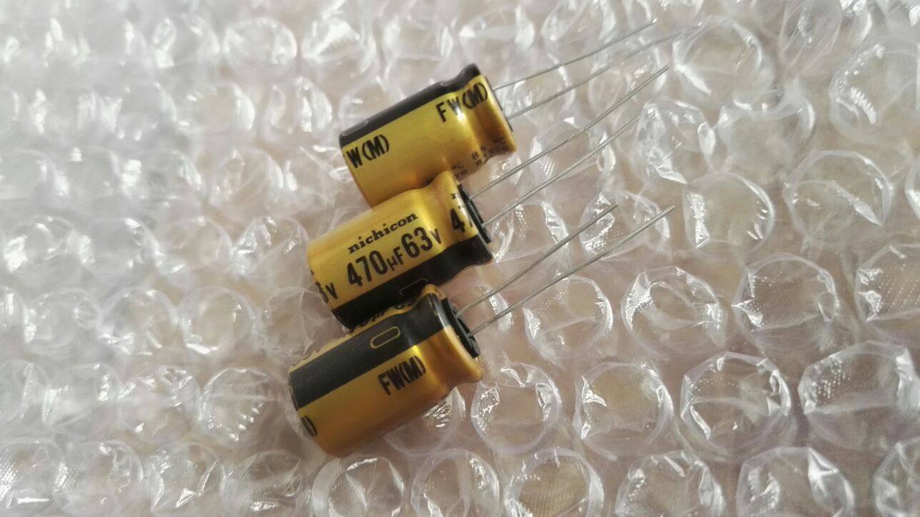 63v470uf470uf63vnichicon日本吉康fw发烧音频电解电容器电容器
