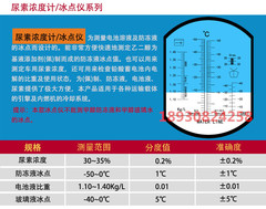 防冻液冰点仪 汽车尿素溶液浓度计 尿素检测仪 车用尿素液测试仪