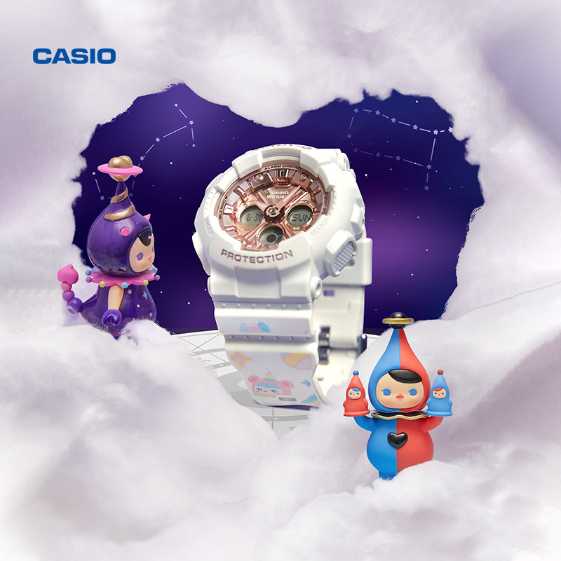 casio旗舰店_casio旗舰店baby-g x popmart合作礼盒女潮流手表卡西欧