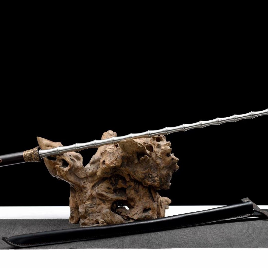 龙泉鞭锏手工锻造精品伏魔鞭礼品影视金锏无刃