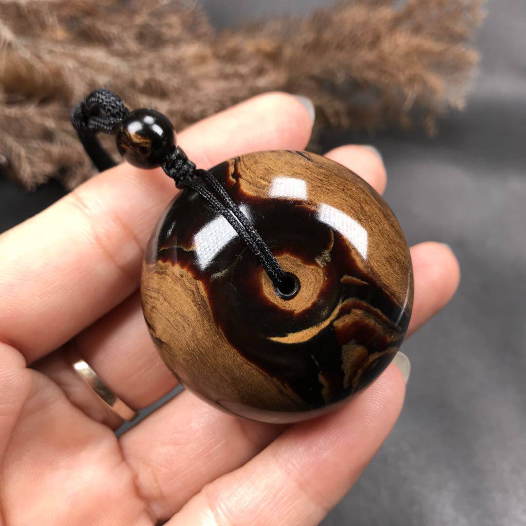 名仕海柳手把件饰品手工收藏文玩把玩墩子饼面包圈平安扣吊坠配饰