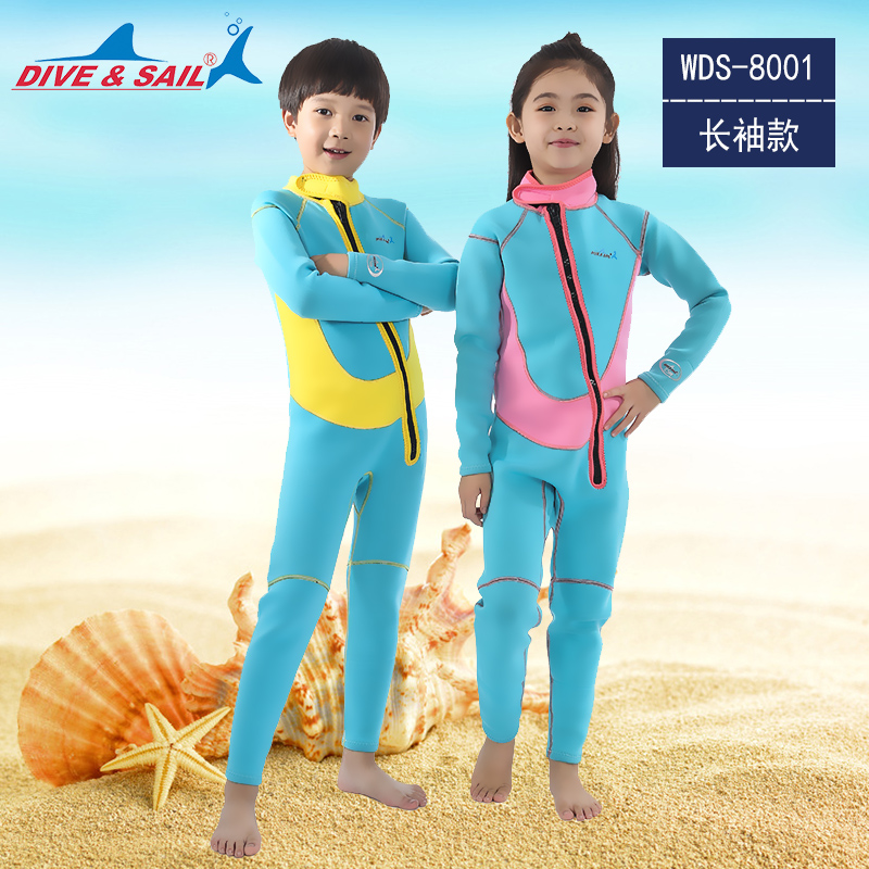 2.5MM children Winter Swimming Long sleeve Short sleeved thickening Wetsuit Swimsuit keep warm Bruise Snorkeling A diving suitin the Outdoor/Mountaineer/Camping/Travel Goods , Outdoor clothing , Wetsuit category - from Buy2taobao.com to provide professional Taobao agent buy service