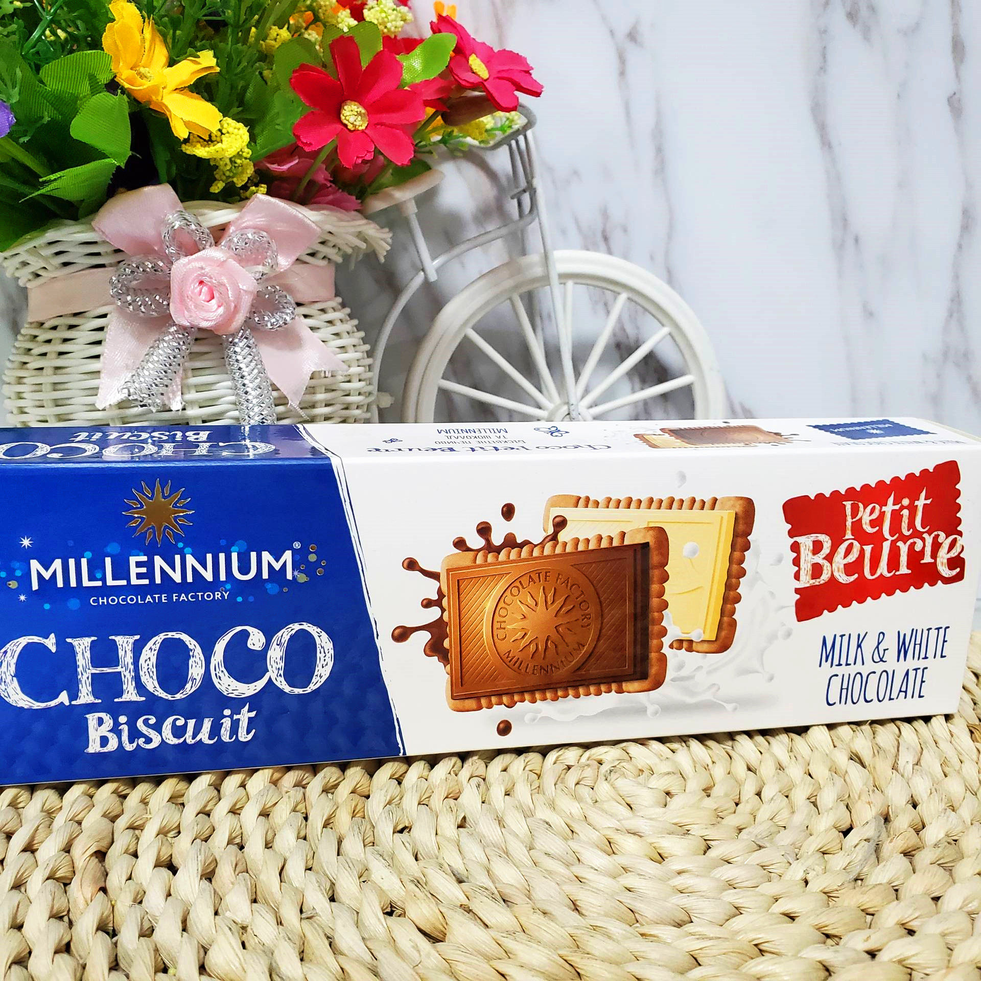 临期进口食品低价清仓促销饼干_美莲侬什锦巧克力饼干132克 乌克兰