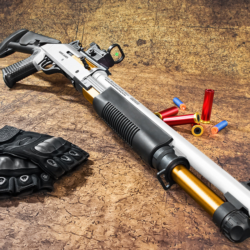 xm1014软弹枪抛壳喷子男孩伯奈利散霰弹玩具枪成人仿真尼龙m870枪