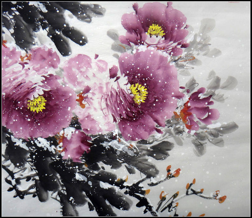 寻宝之夜名家作品专场 李淑珍《春光明媚 花开富贵》 进入该拍品专场