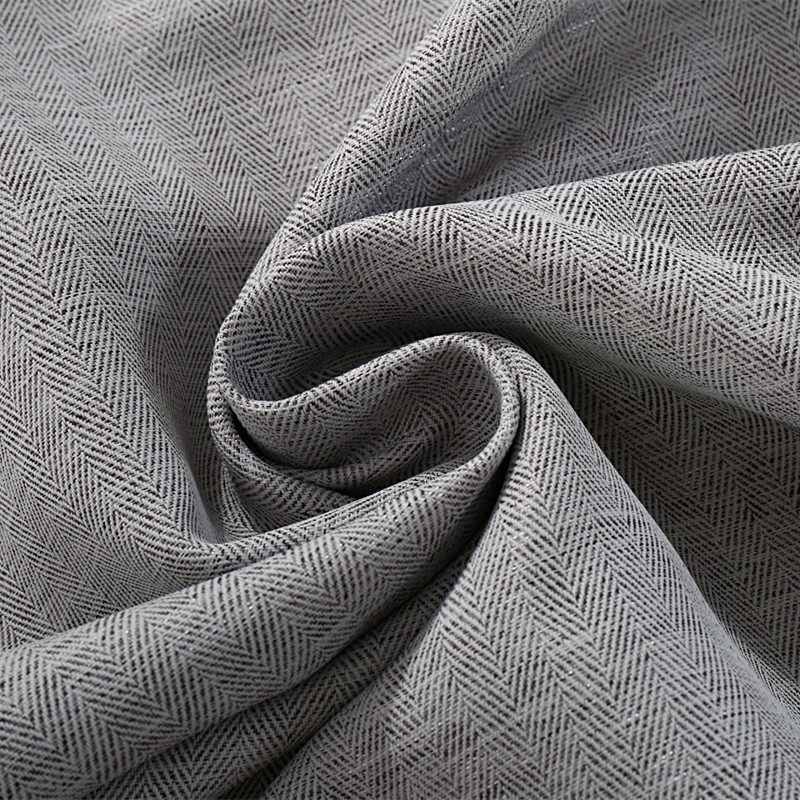 字纹鱼骨纹双色双面羊绒面料可剥开羊毛呢子秋冬大衣布料凹凸感返￥0