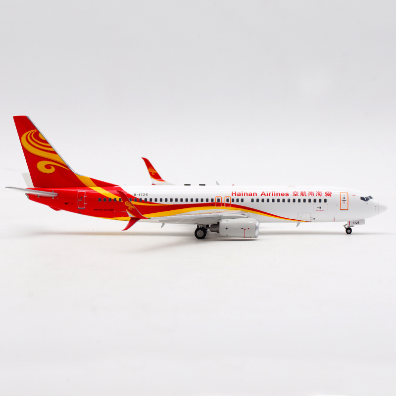 aviation 1/200 av2026 合金飞机模型 海南航空 b737