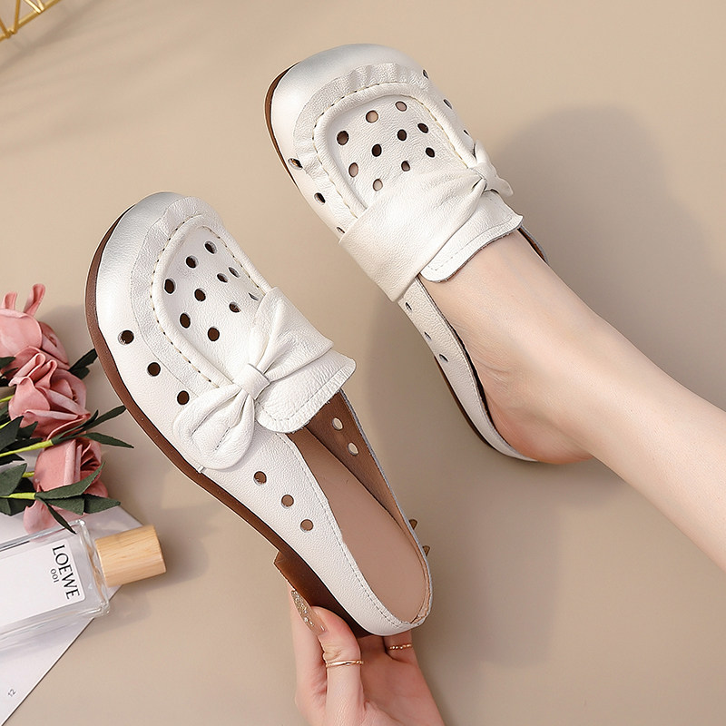 平底洞洞鞋女凉鞋