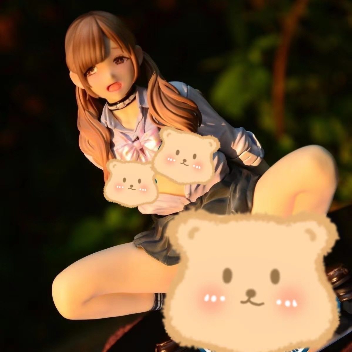 魔弹艳姿m手办零叁三肆伍捆绑二次元美少女动漫机箱手办摆件模型