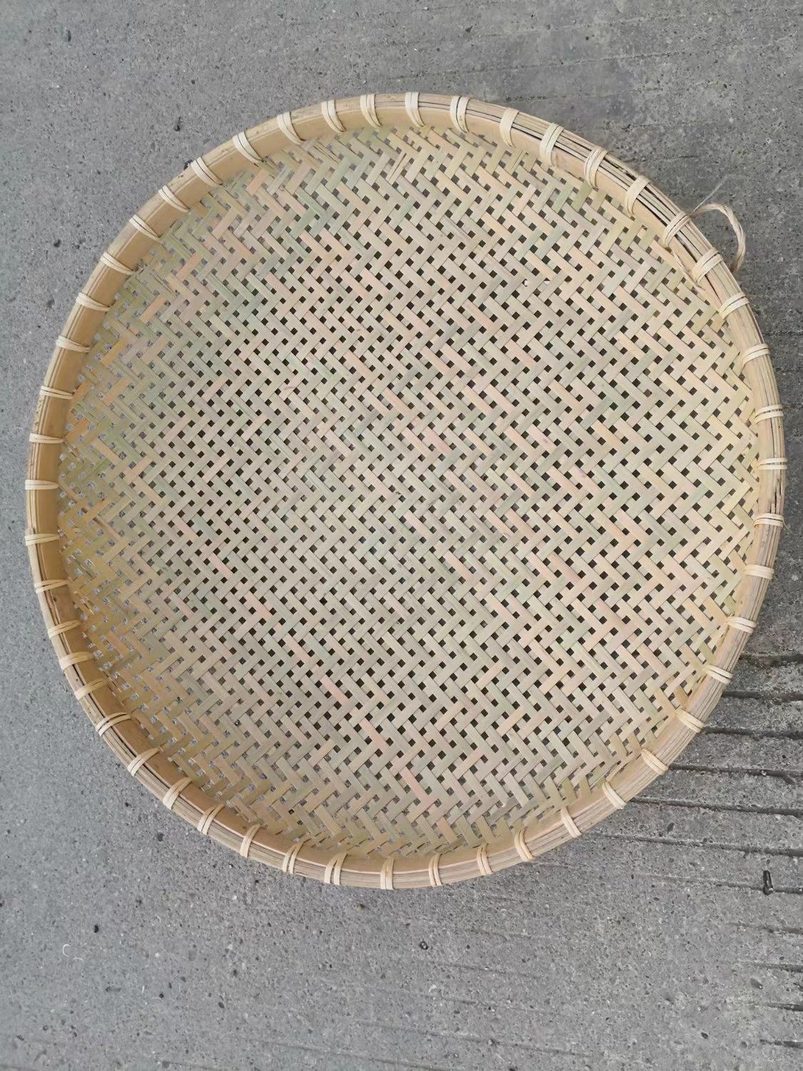 竹编米筛