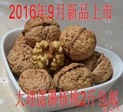 手工挑选2016年9月新核桃云南大理漾濞 野生纸皮 薄皮核桃