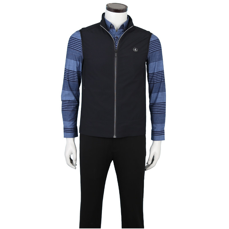 biemlfdlkk比音勒芬男装正品春装21新品弹力针织马甲背心专柜