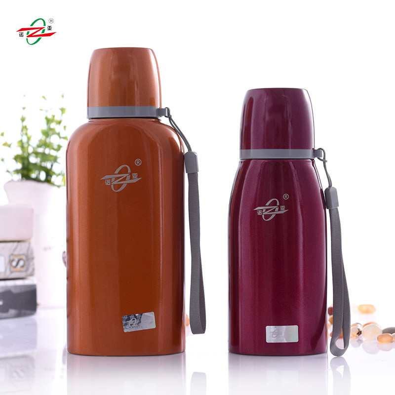 诺亚口杯真空便携运动水壶不锈钢保温壶户外运动茶壶水杯隔热防烫