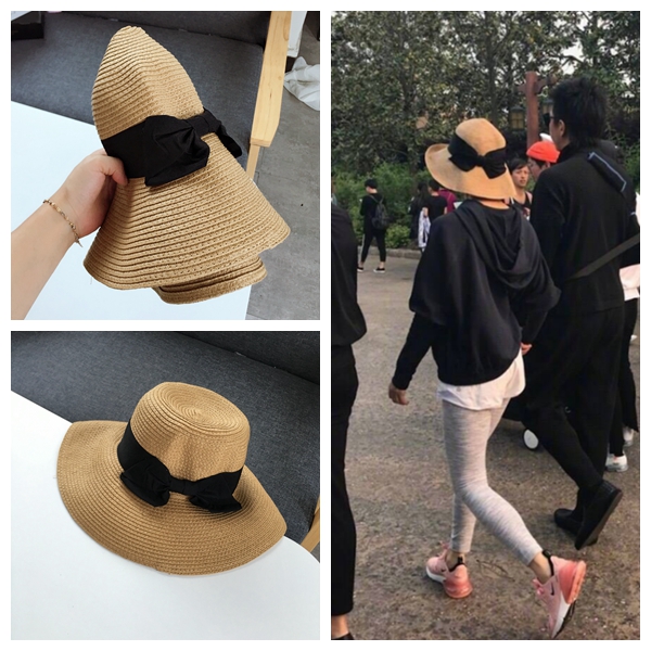 包邮~太好看了吧!孙丽同款阳光夏日草帽~尖角蝴蝶结草帽~超假日|ruв категории Аксессуары, шляпа - от Buy2taobao.com для оказания профессиональной услуги покупки агента Taobao