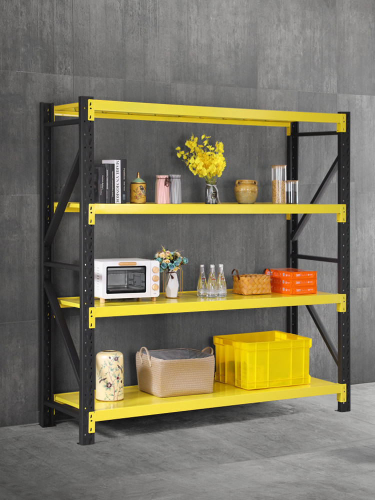 银祥货架仓储物架置物架货物架多层中型重型家用仓库房展示铁架子