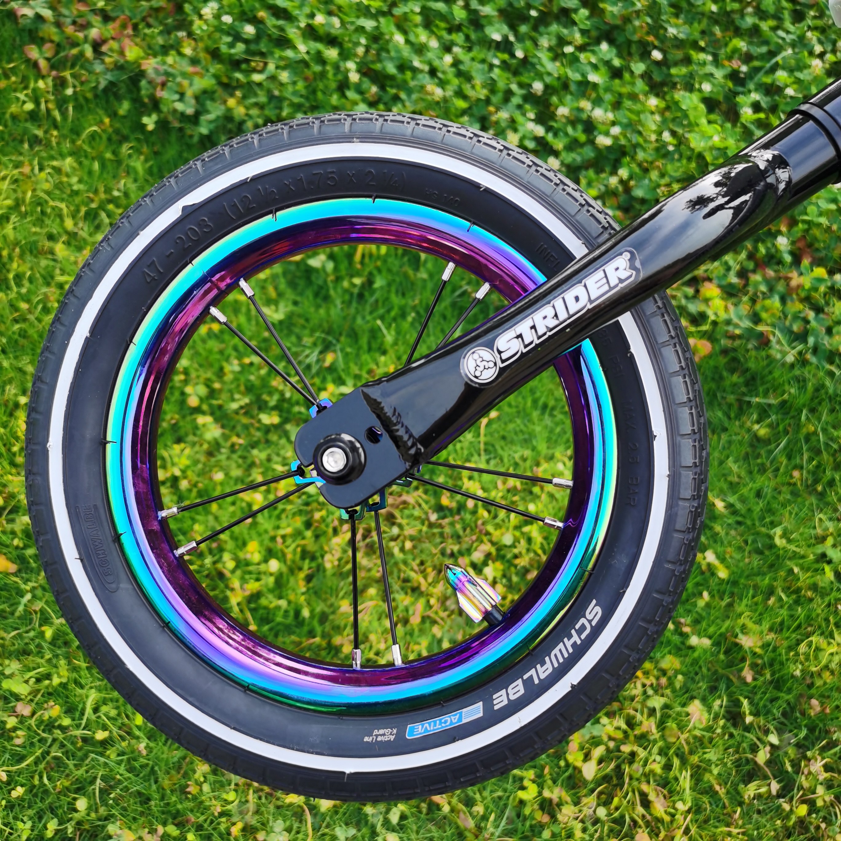 gipsy 吉普赛碳轮组g-nine g9轮组12寸儿童滑步车平衡车轮毂轮子