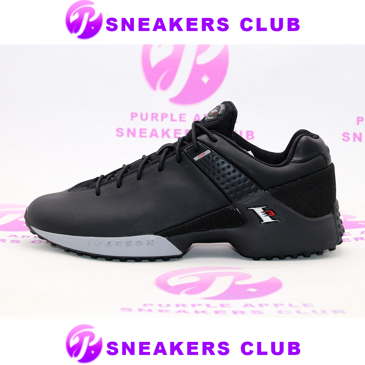 reebok answer 6 low 训练款 黑银配色 4-99144