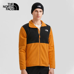 TheNorthFace北面秋冬抓绒衣男士户外软壳保暖可配内胆外套4NA3