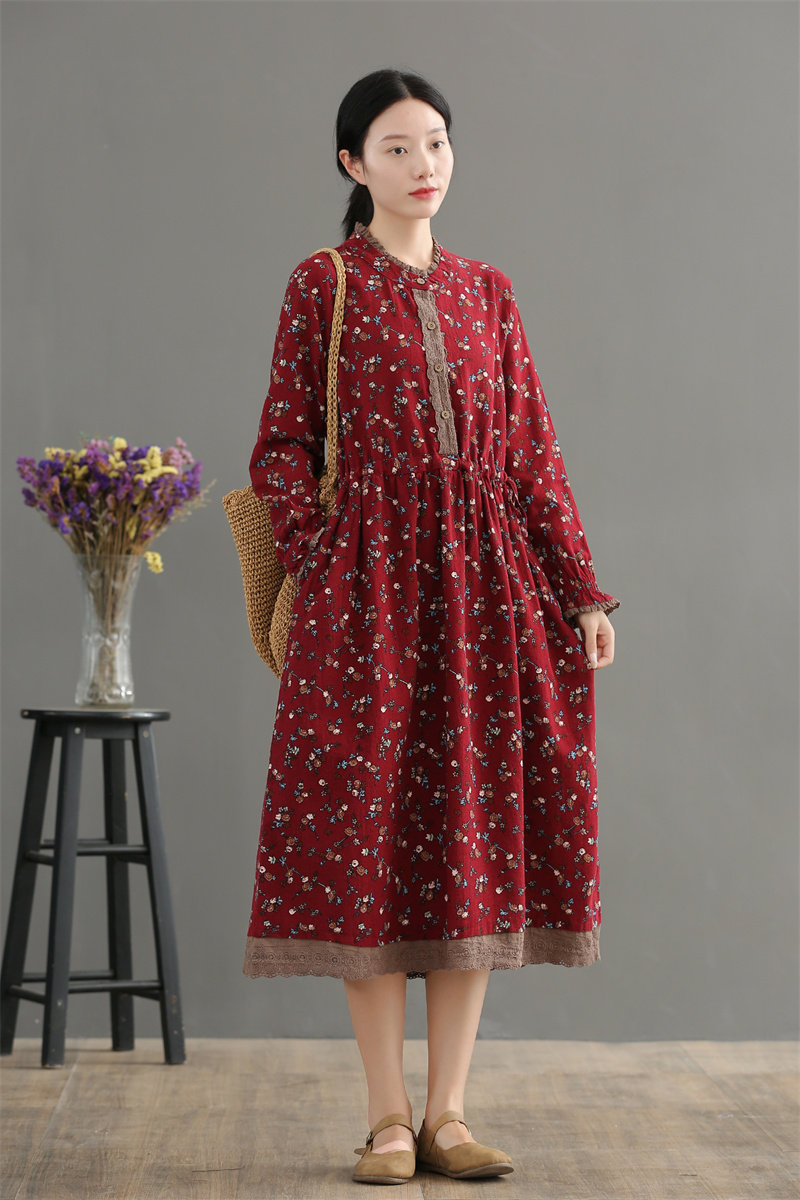 江苏 苏州素米 原创棉麻女装女装/女士精品连衣裙更新时间:2022年03月