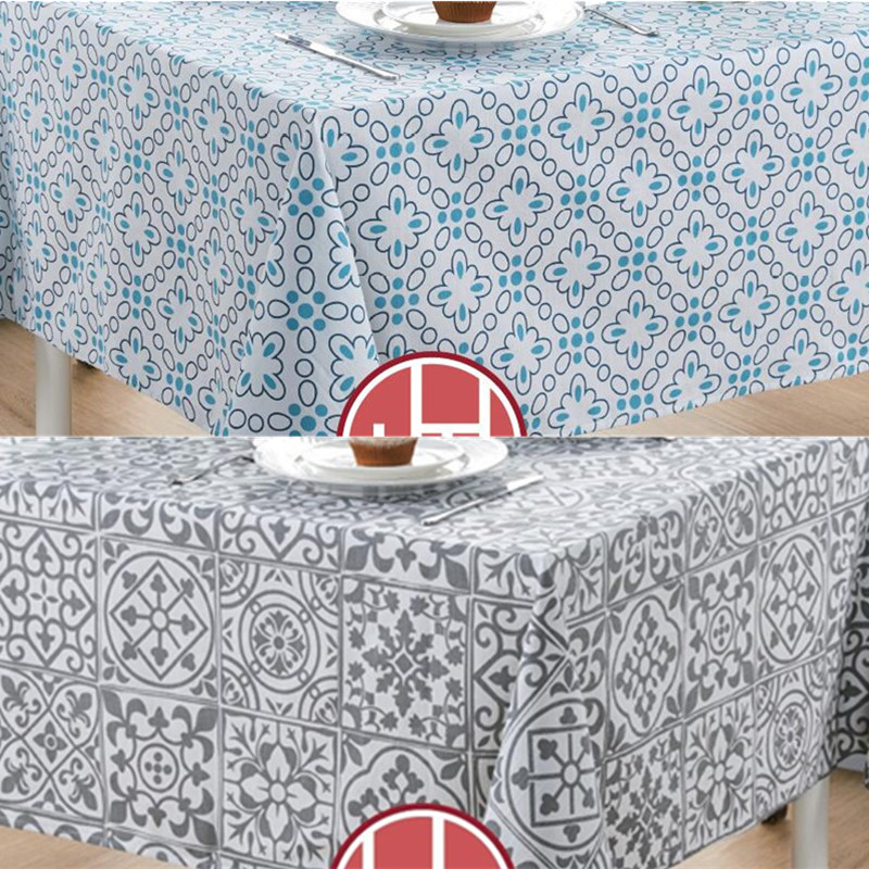 出口欧美-Huntington 全棉防水朵朵花桌布台布布艺长方形圆形