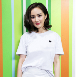 迪丽热巴明星同款短袖t恤女2018新款宽松韩版