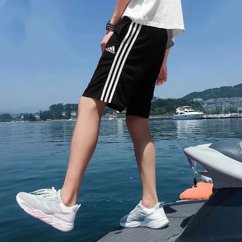 adidas官方男子跑步短裤阿迪达斯轻运动夏季宽松运动休闲裤GK9988
