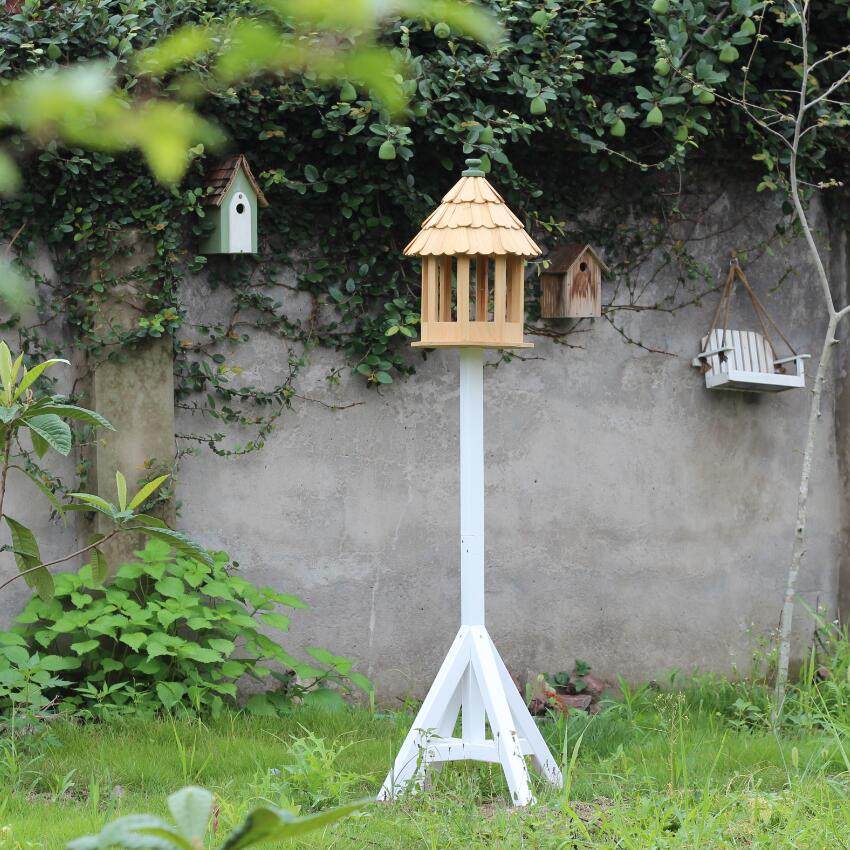 布拉格石头城堡庭院户外置地鸟窝鸟屋花园园艺装饰园林造景别墅