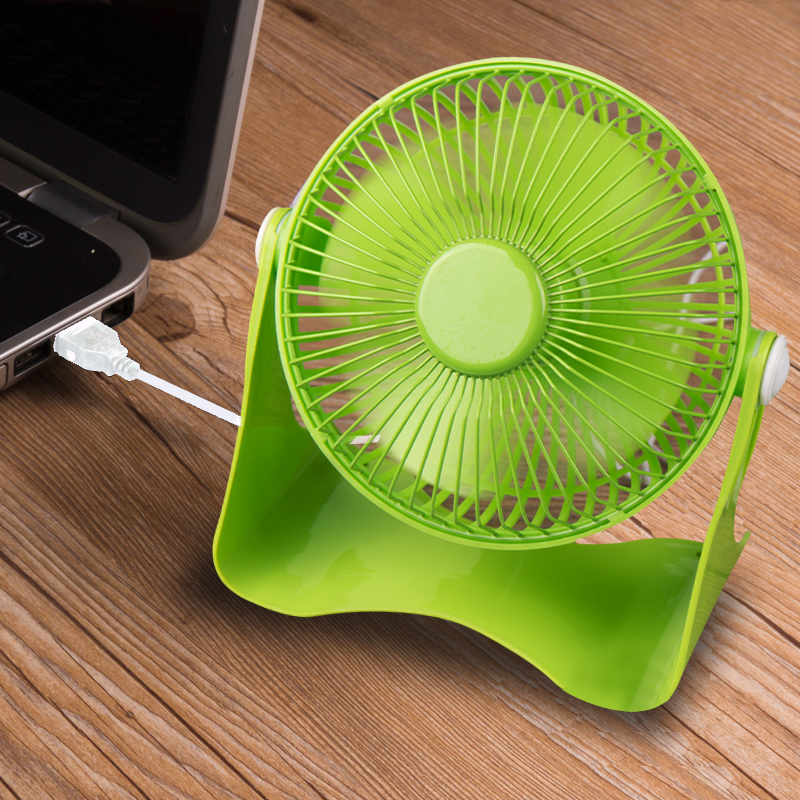 usb小风扇6寸静音大号迷你台式电风扇办公室电脑桌学生宿舍电扇