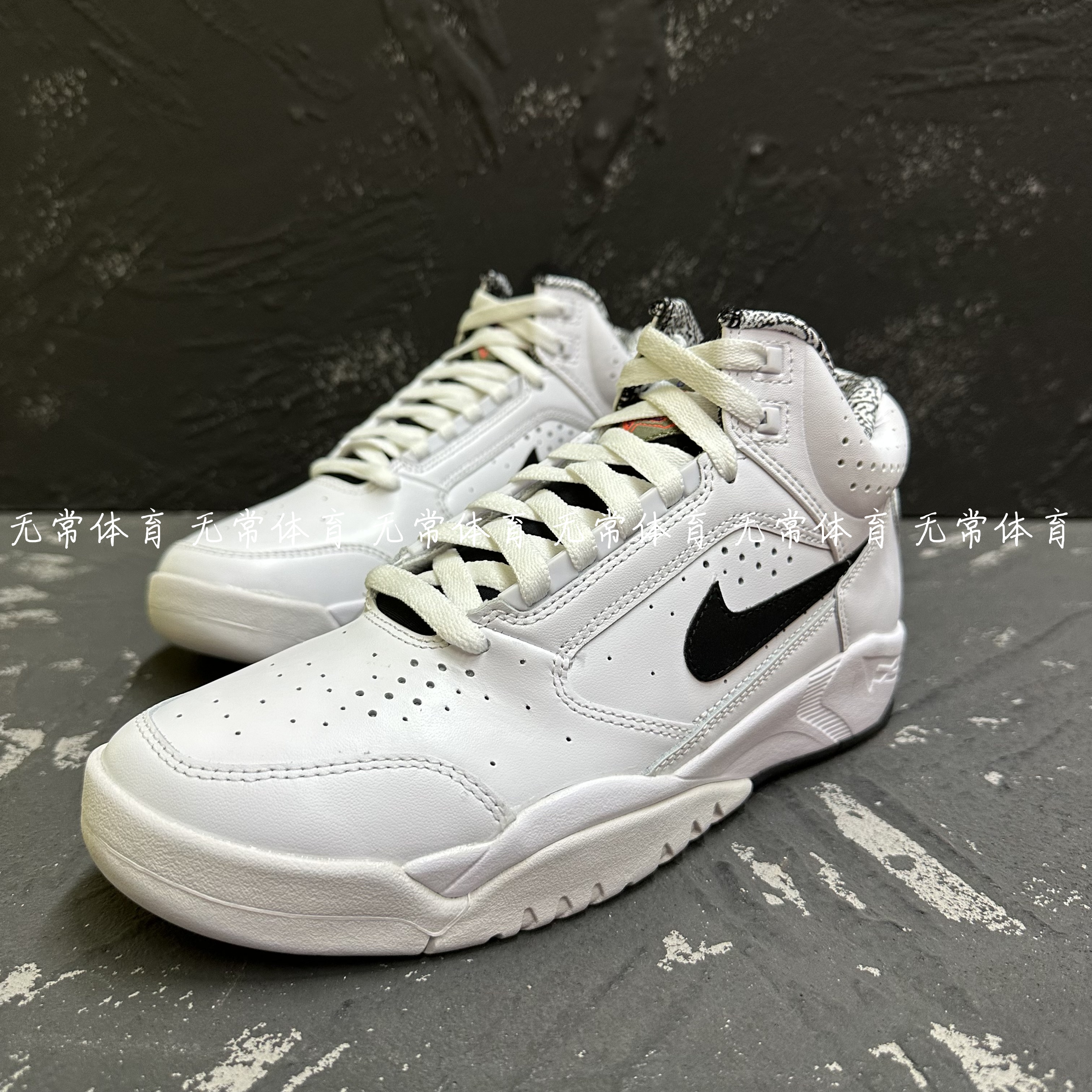 Nike Air Flight Lite 耐克复古休闲运动鞋小白鞋DJ2518-100-101