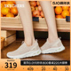 Skechers斯凯奇2024年春夏新款女鞋一脚蹬健步鞋简约百搭运动鞋