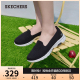Skechers斯凯奇夏季女鞋健步鞋缓震软底轻便一脚蹬舒适透气休闲鞋