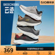 Skechers斯凯奇春夏男鞋轻弹跑步鞋网布透气休闲鞋舒适缓震运动鞋