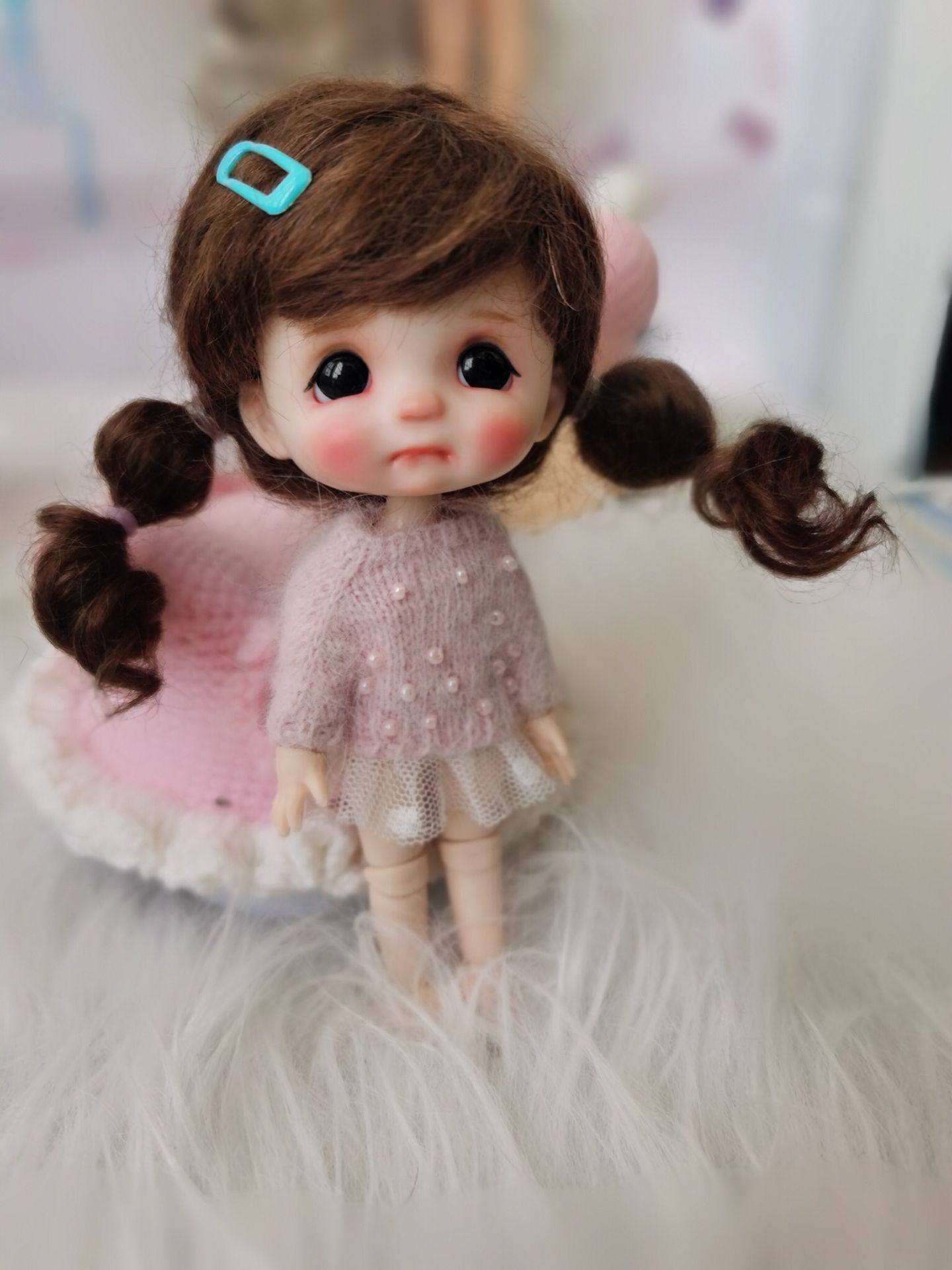 hobgoblin 小委屈可爱女娃ob11 黏土娃 手捏娃定制定金