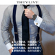 THEYLIVE 男士背带X型② 4夹鸭嘴扣背带多色新品 3.5cm宽