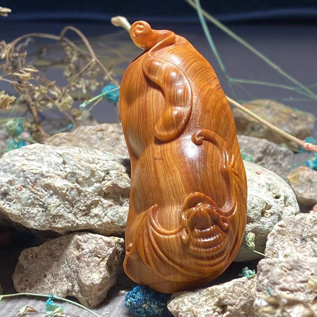 太行崖柏手把件