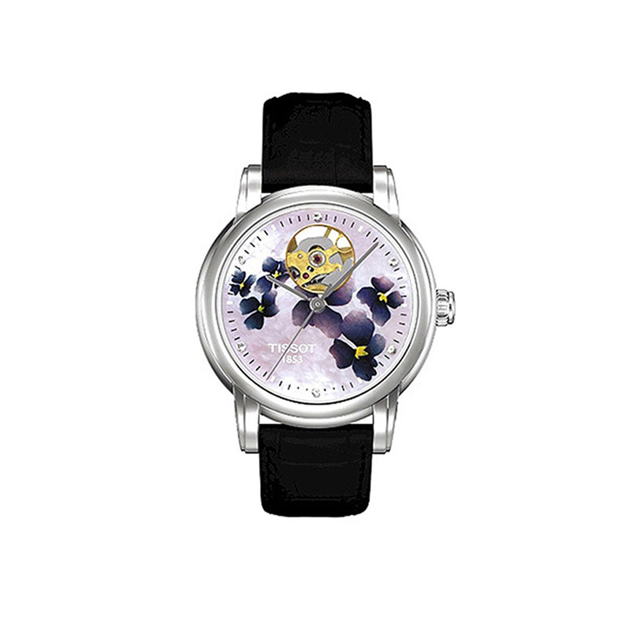 9新] 天梭(tissot)心媛系列机械女表 t050.207.16.106.00