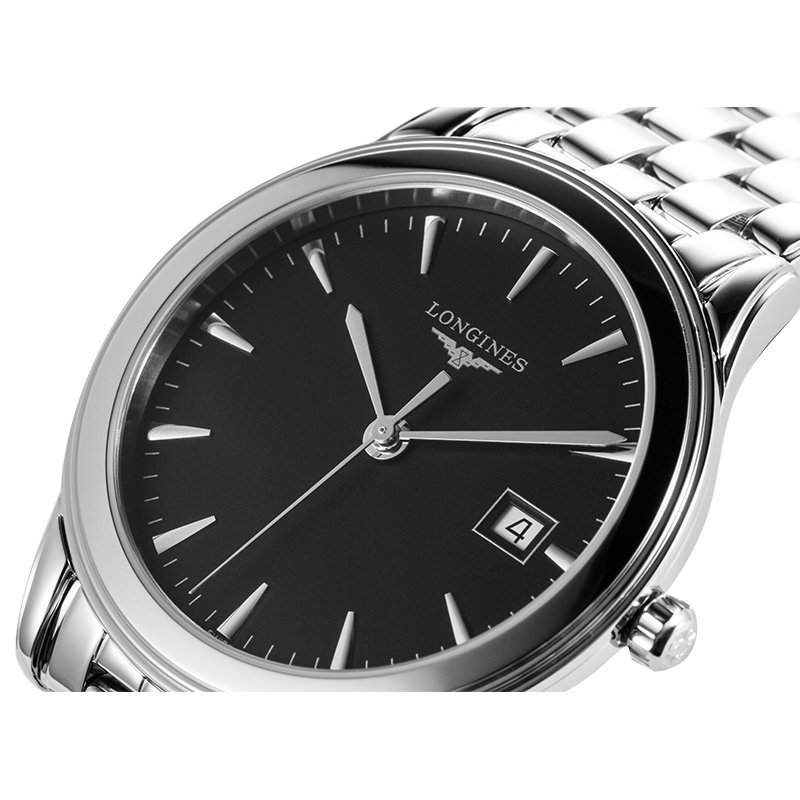 9新】浪琴(longines)军旗系列石英男表l4.716.4.52.